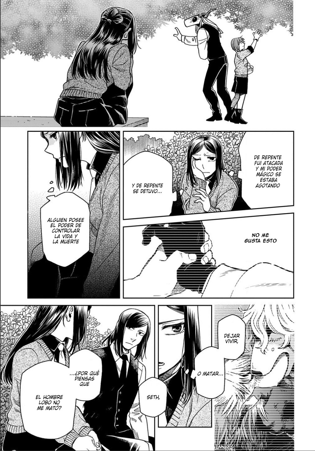 Mahou Tsukai No Yome Capitulo 77: Recojan los capullos de las rosas mientras puedan. página 32