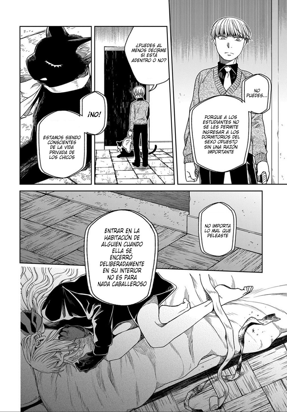 Mahou Tsukai No Yome Capitulo 77: Recojan los capullos de las rosas mientras puedan. página 37