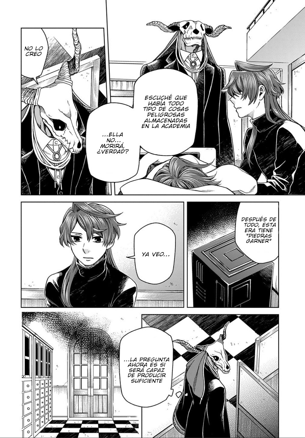 Mahou Tsukai No Yome Capitulo 77: Recojan los capullos de las rosas mientras puedan. página 7