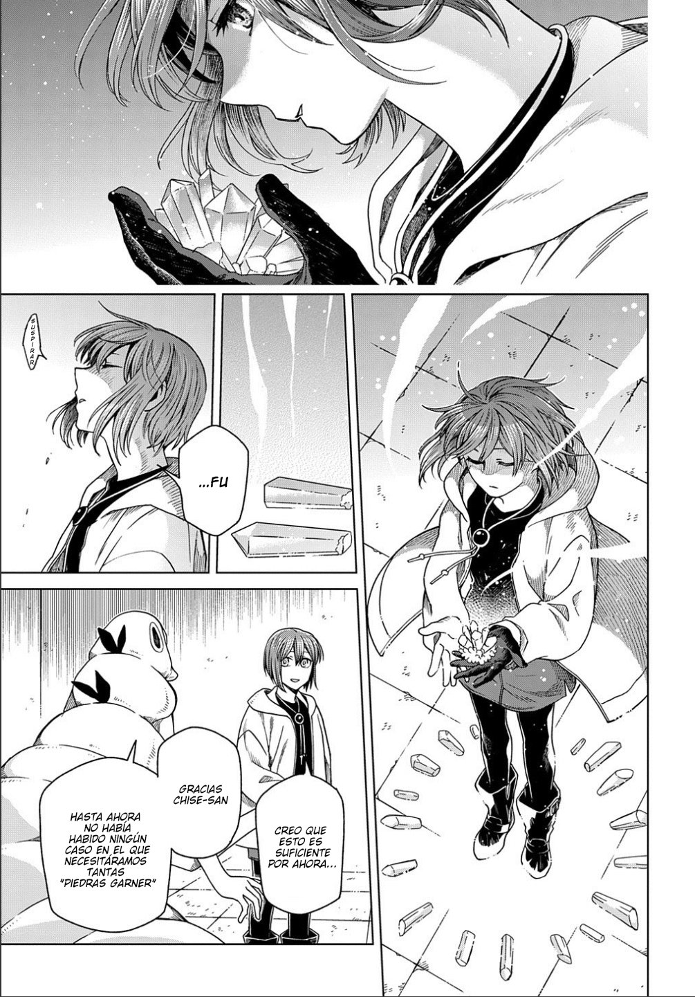 Mahou Tsukai No Yome Capitulo 77: Recojan los capullos de las rosas mientras puedan. página 8