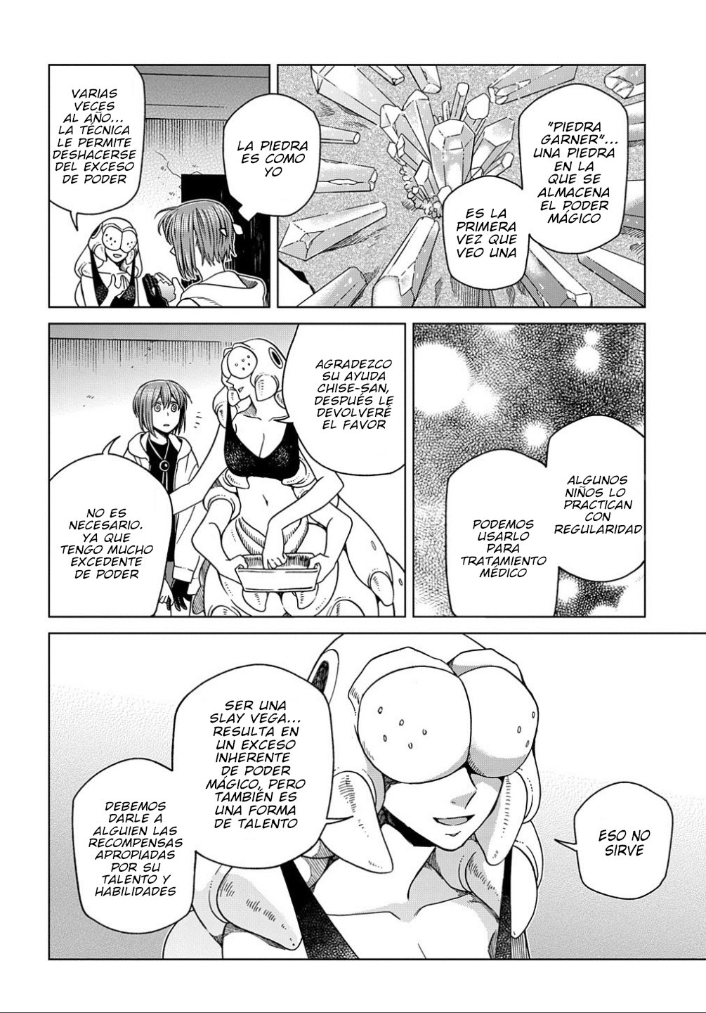 Mahou Tsukai No Yome Capitulo 77: Recojan los capullos de las rosas mientras puedan. página 9