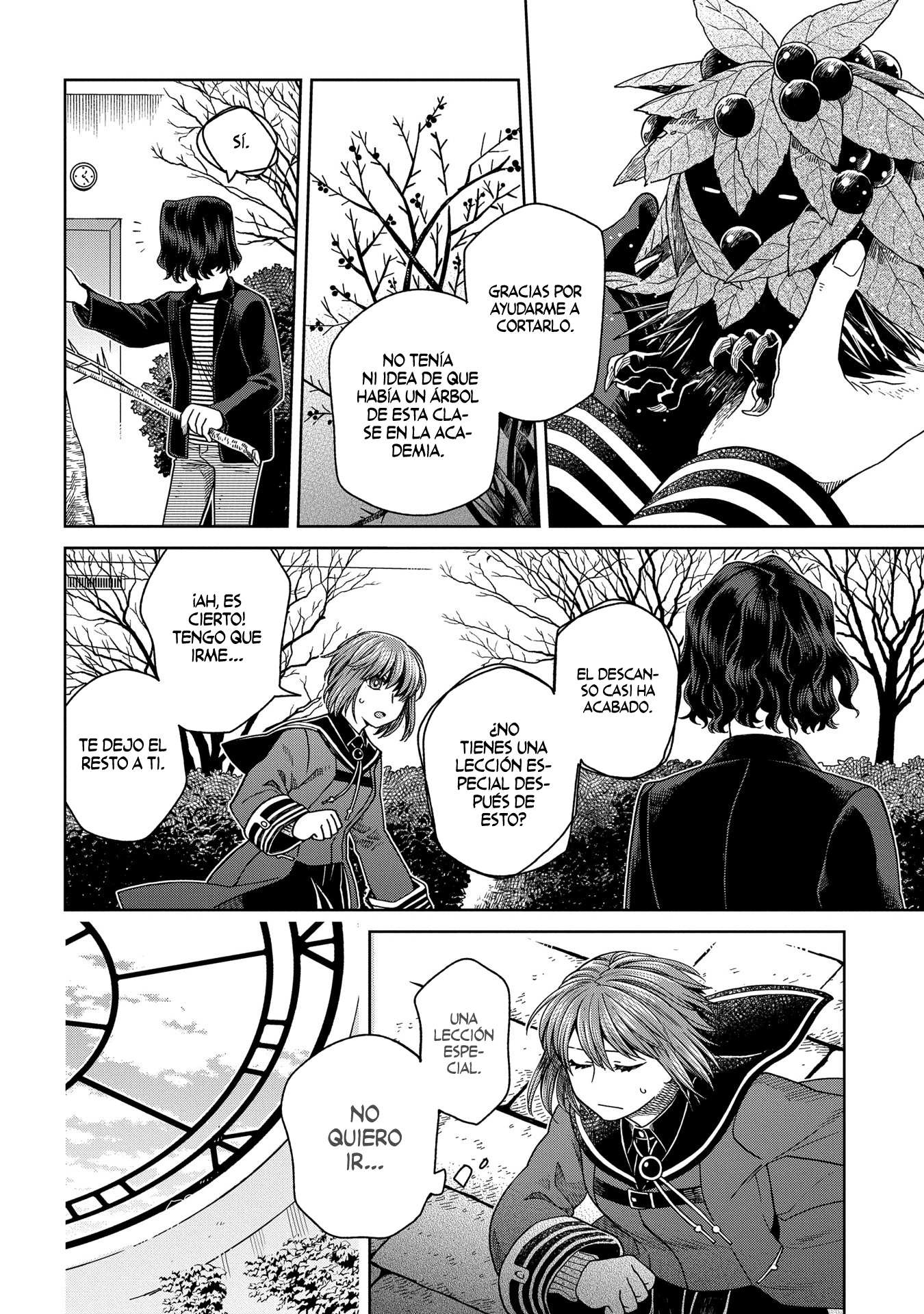 Mahou Tsukai No Yome Capitulo 78: cojan las rosas mientras puedan II página 8