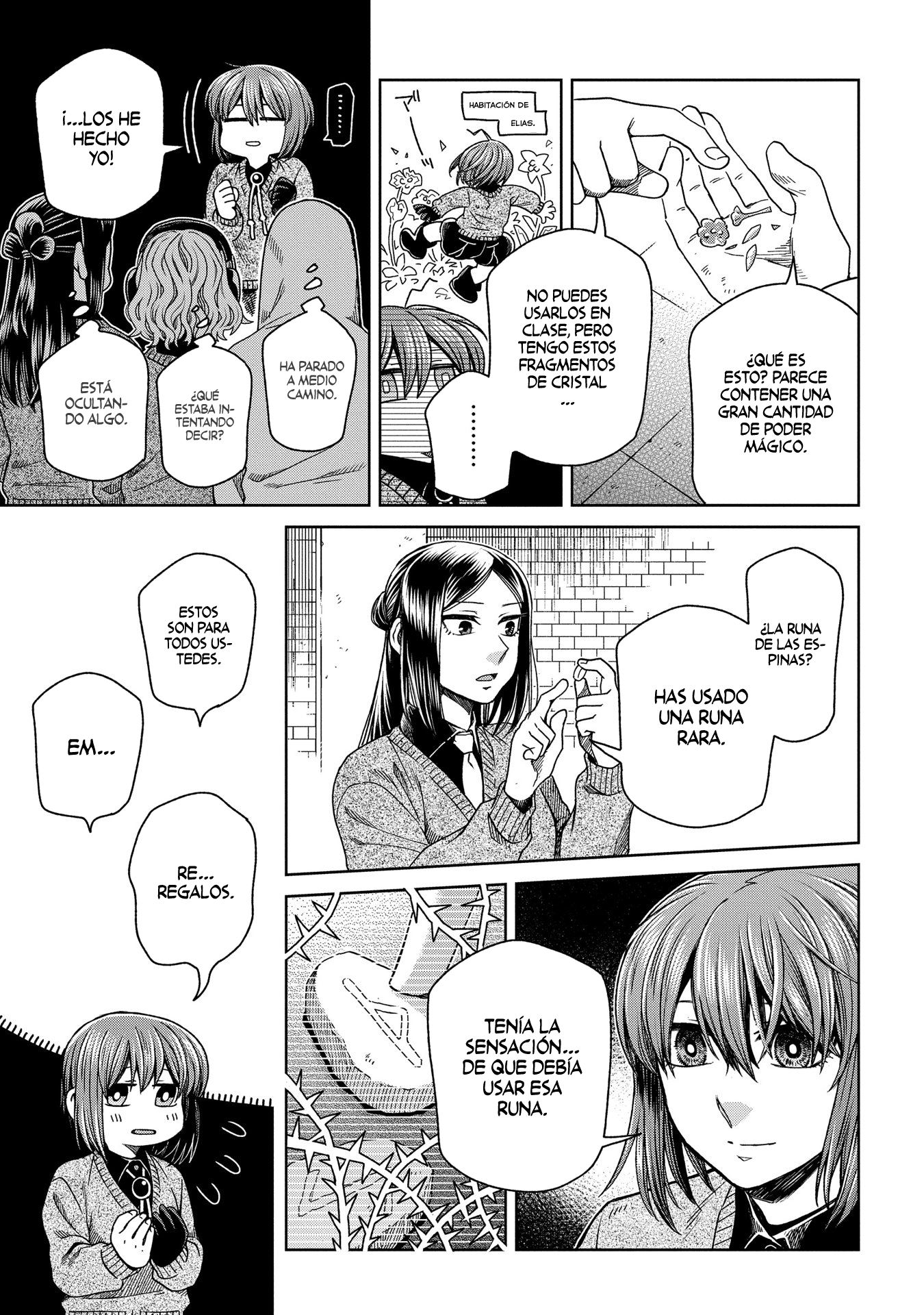 Mahou Tsukai No Yome Capitulo 79: Los eventos venideros arrojan sus sombras con anticipación I página 24