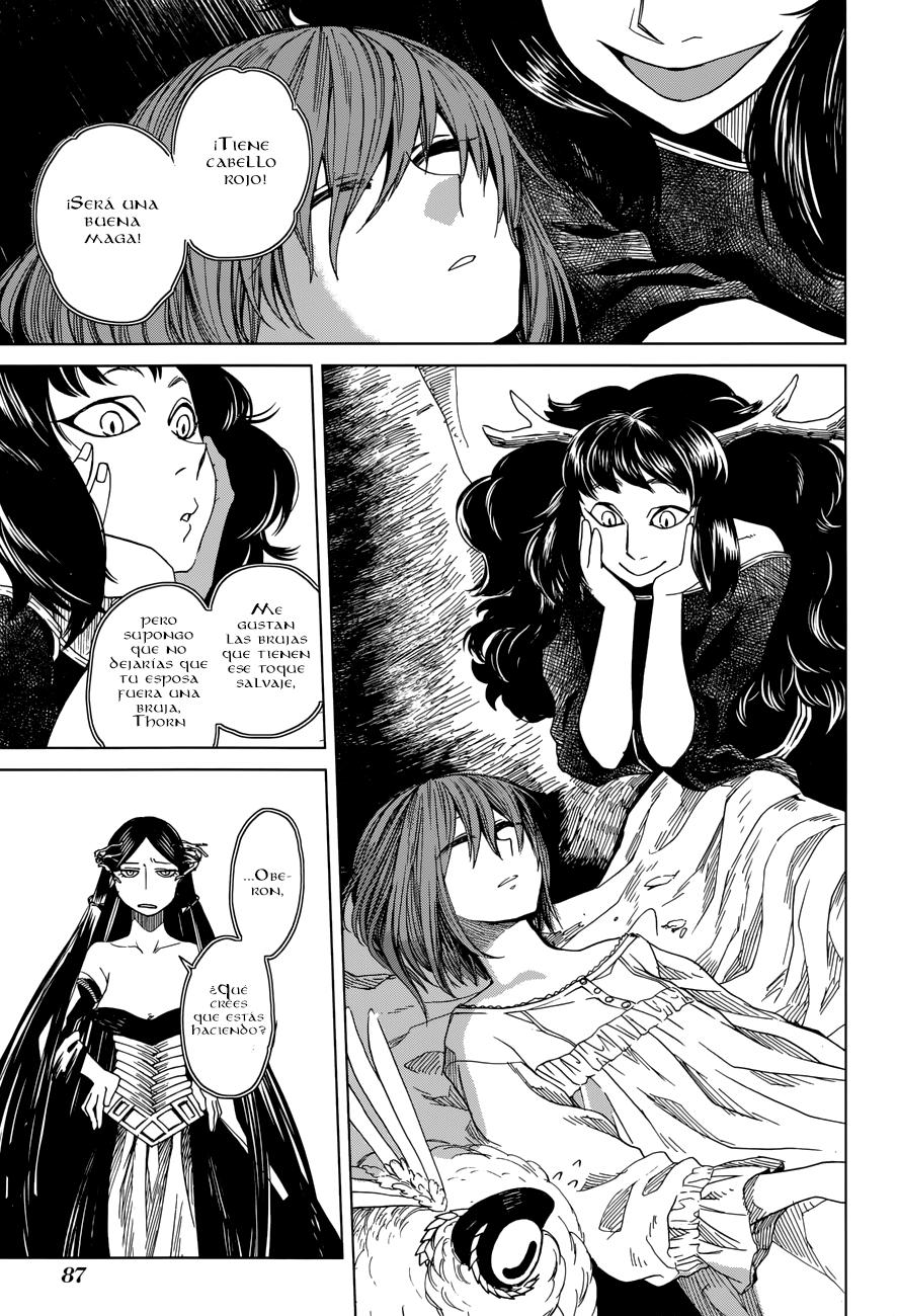 Mahou Tsukai No Yome Capitulo 8: Esperar con solo seriedad.. por su regreso página 17