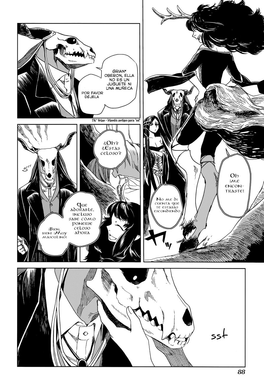 Mahou Tsukai No Yome Capitulo 8: Esperar con solo seriedad.. por su regreso página 18