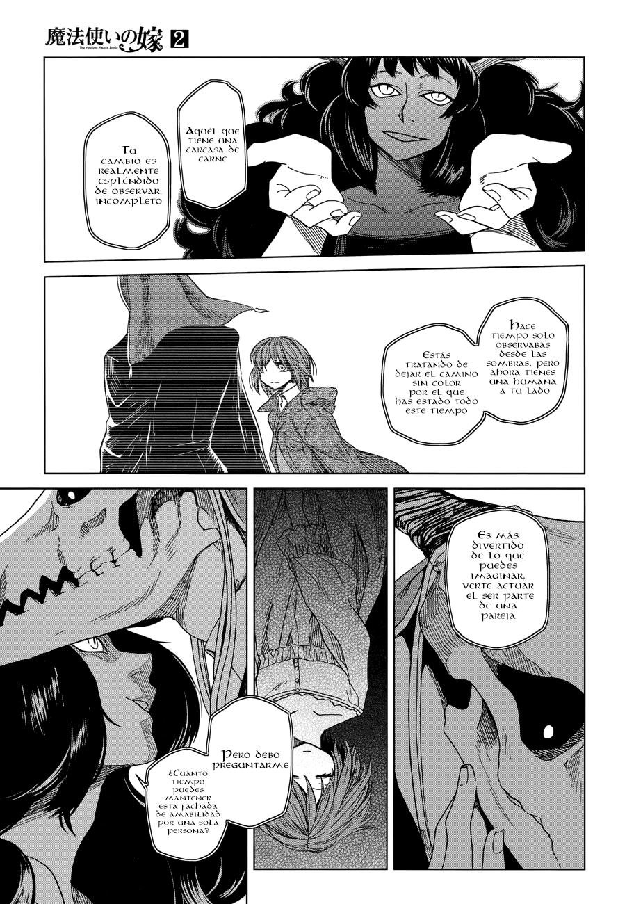 Mahou Tsukai No Yome Capitulo 8: Esperar con solo seriedad.. por su regreso página 19