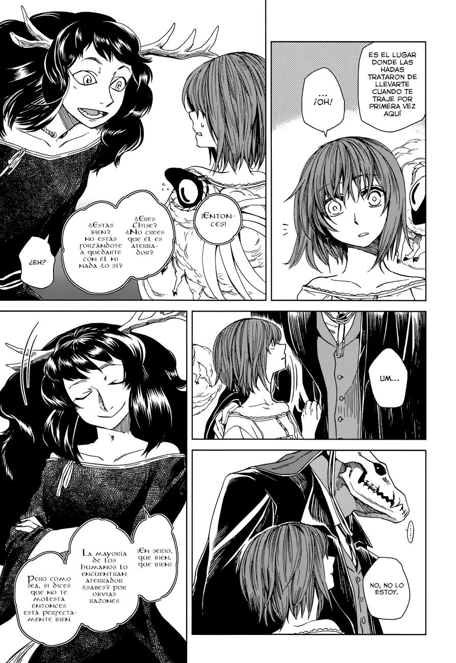 Mahou Tsukai No Yome Capitulo 8: Esperar con solo seriedad.. por su regreso página 27