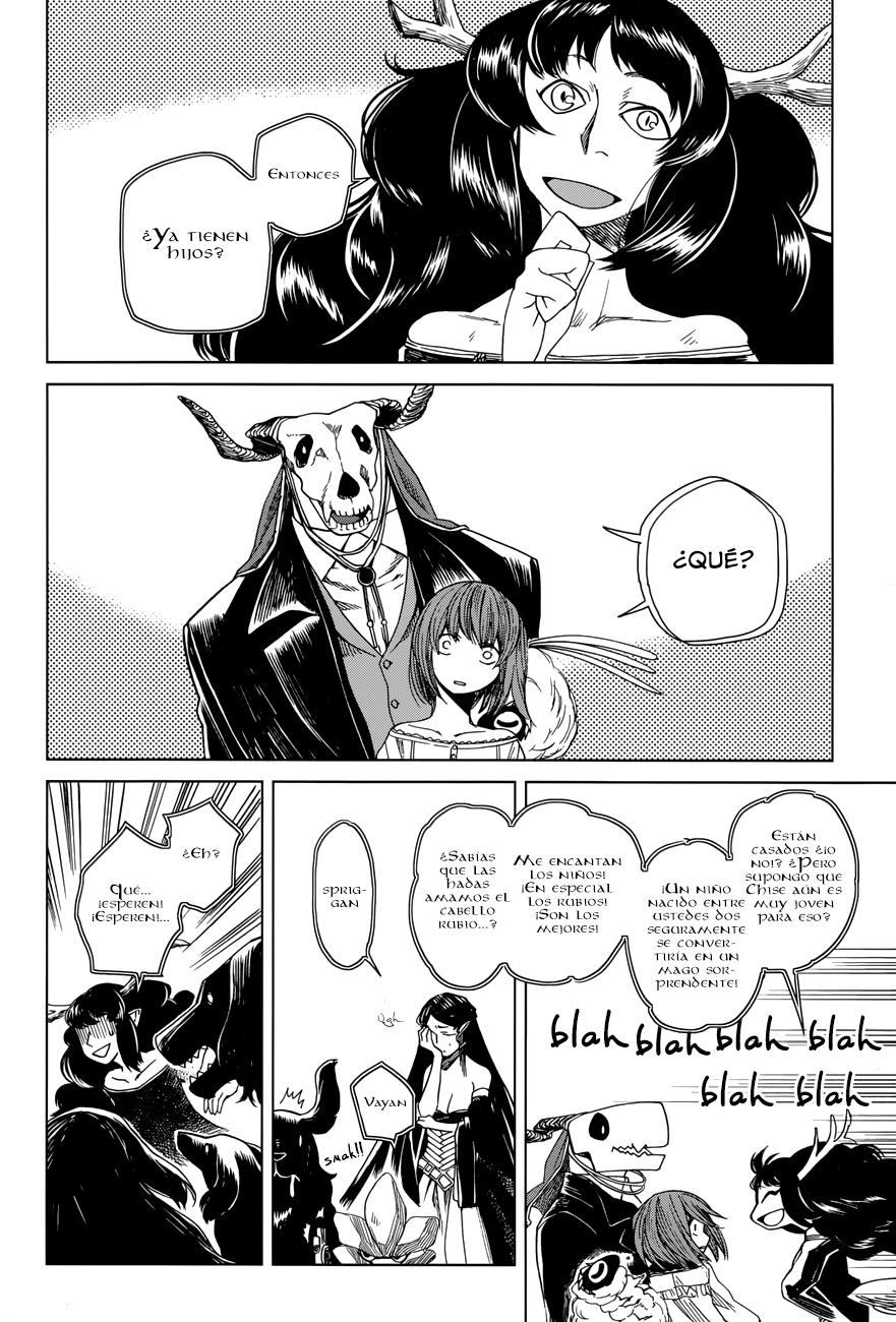Mahou Tsukai No Yome Capitulo 8: Esperar con solo seriedad.. por su regreso página 28