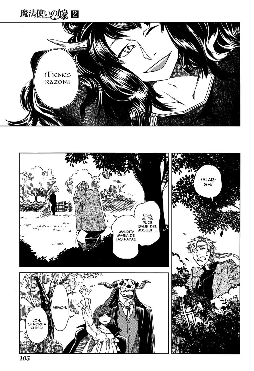 Mahou Tsukai No Yome Capitulo 8: Esperar con solo seriedad.. por su regreso página 35
