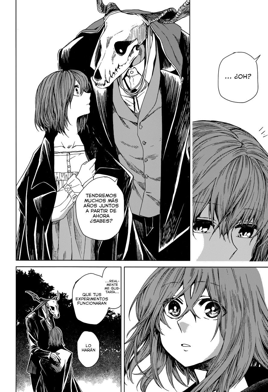 Mahou Tsukai No Yome Capitulo 8: Esperar con solo seriedad.. por su regreso página 38
