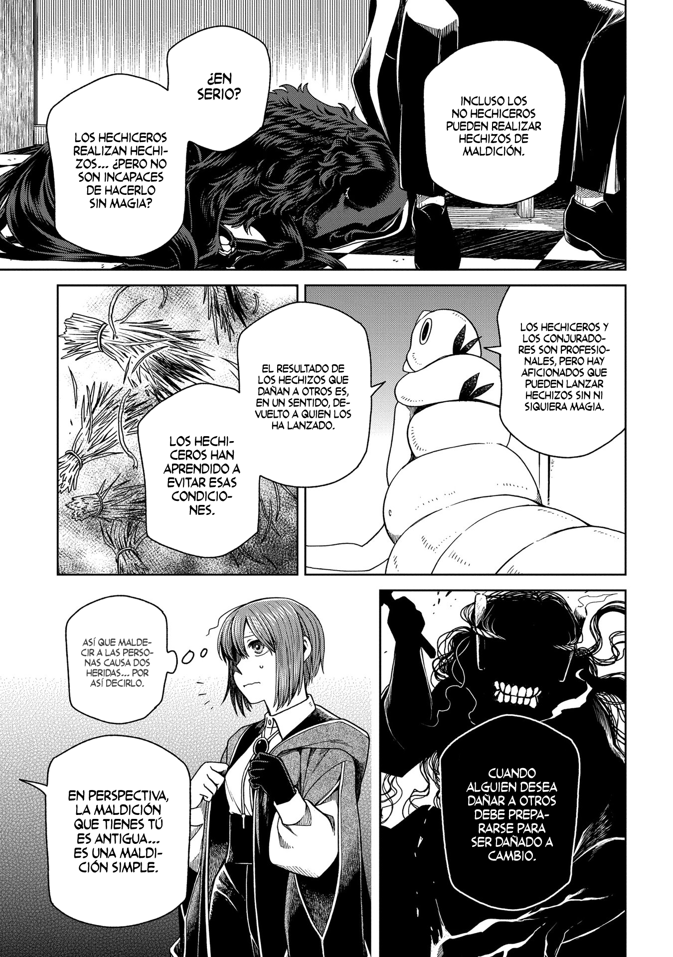 Mahou Tsukai No Yome Capitulo 80: Los eventos venideros arrojan sus sombras con anticipación II página 16