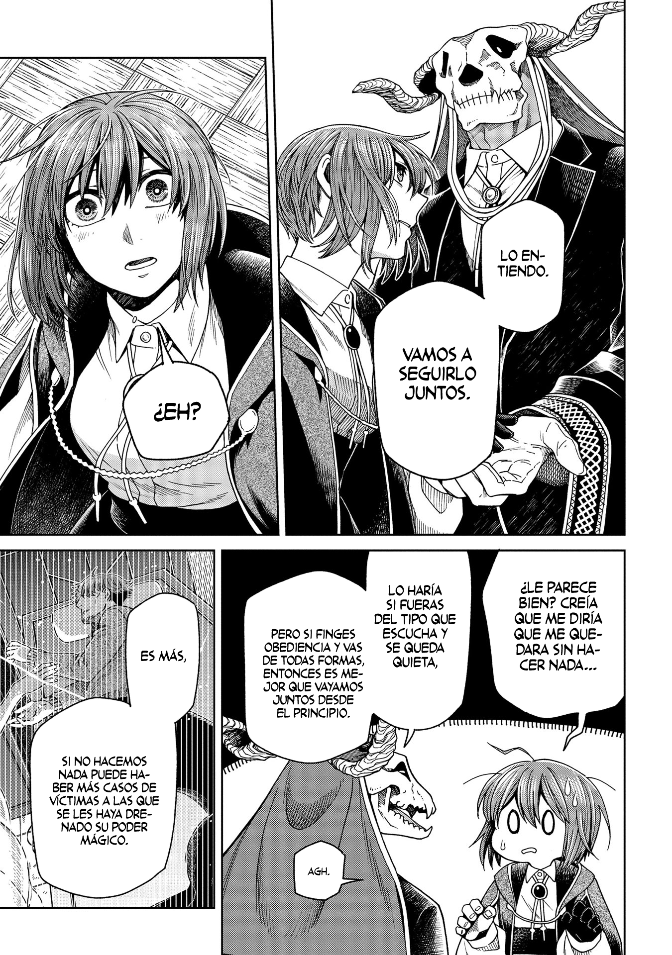 Mahou Tsukai No Yome Capitulo 80: Los eventos venideros arrojan sus sombras con anticipación II página 22