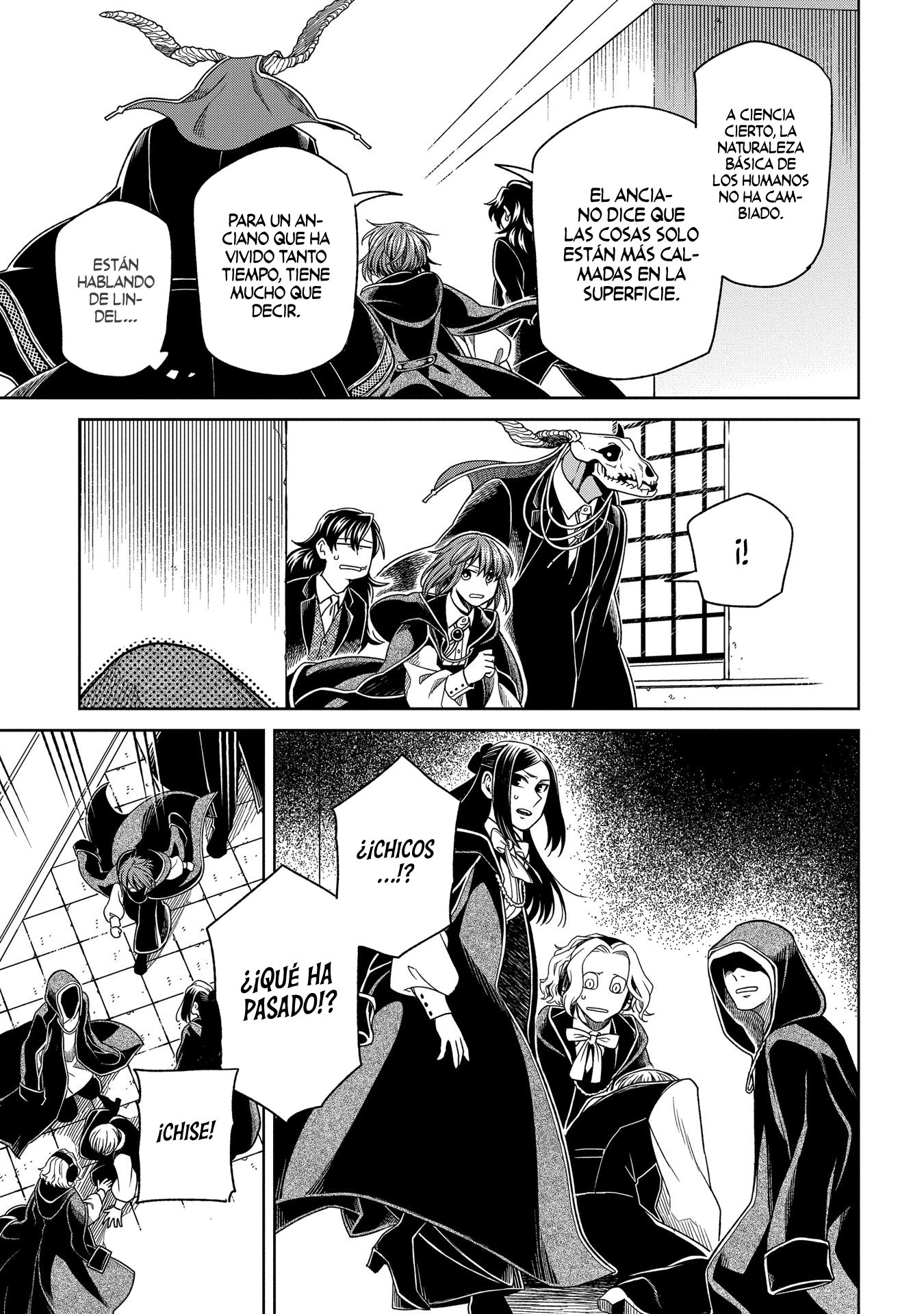 Mahou Tsukai No Yome Capitulo 81: Los eventos venideros arrojan sus sombras con anticipación III página 10