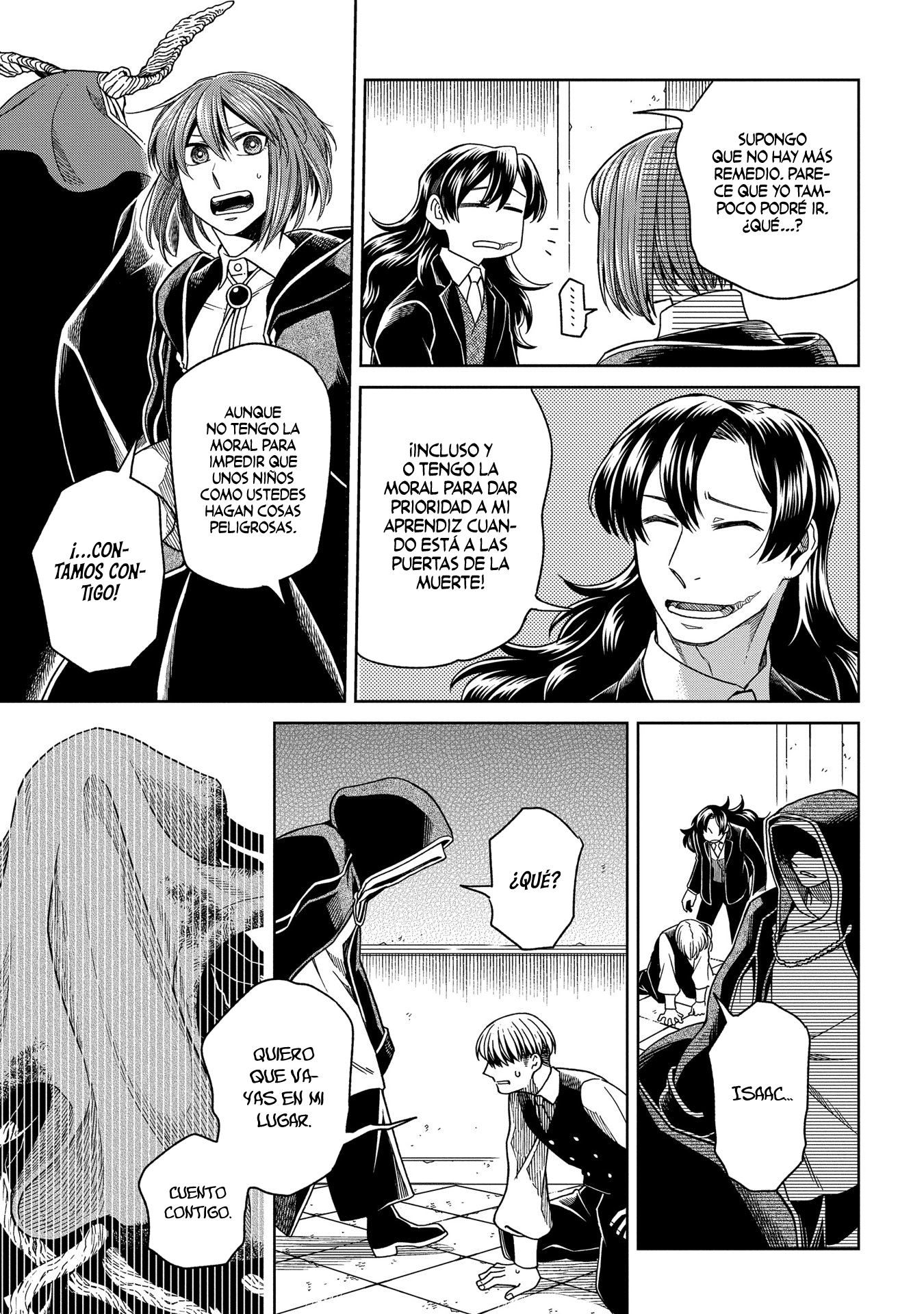 Mahou Tsukai No Yome Capitulo 81: Los eventos venideros arrojan sus sombras con anticipación III página 12