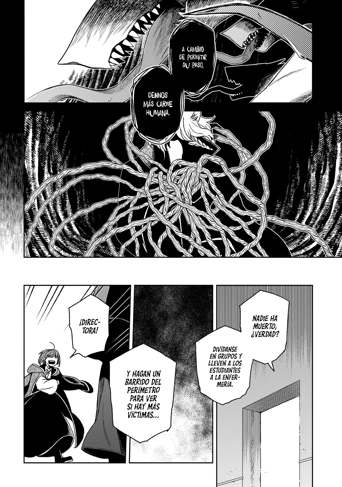 Mahou Tsukai No Yome Capitulo 81: Los eventos venideros arrojan sus sombras con anticipación III página 31