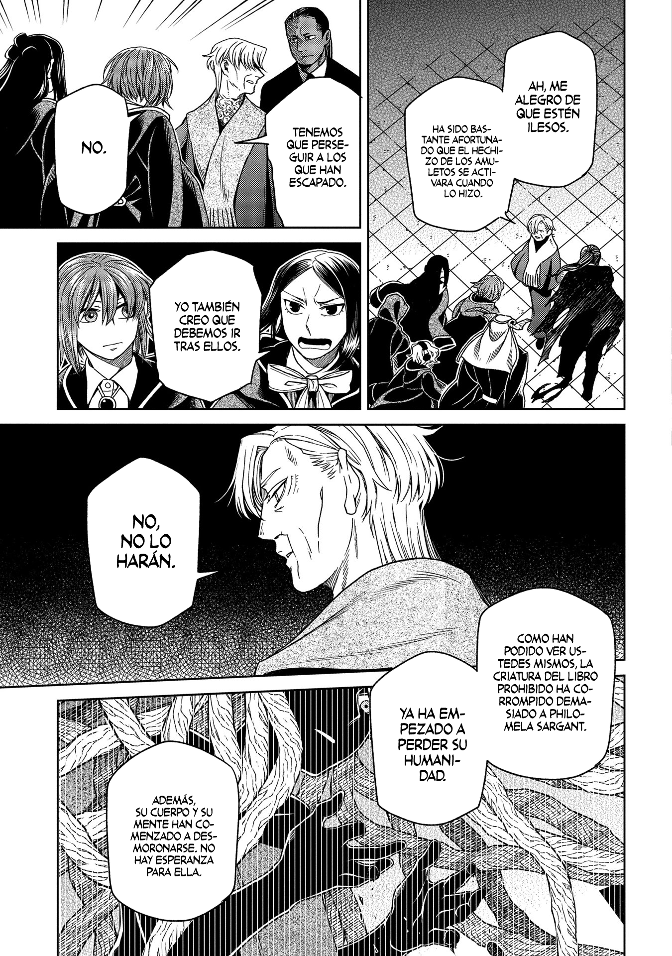 Mahou Tsukai No Yome Capitulo 81: Los eventos venideros arrojan sus sombras con anticipación III página 32