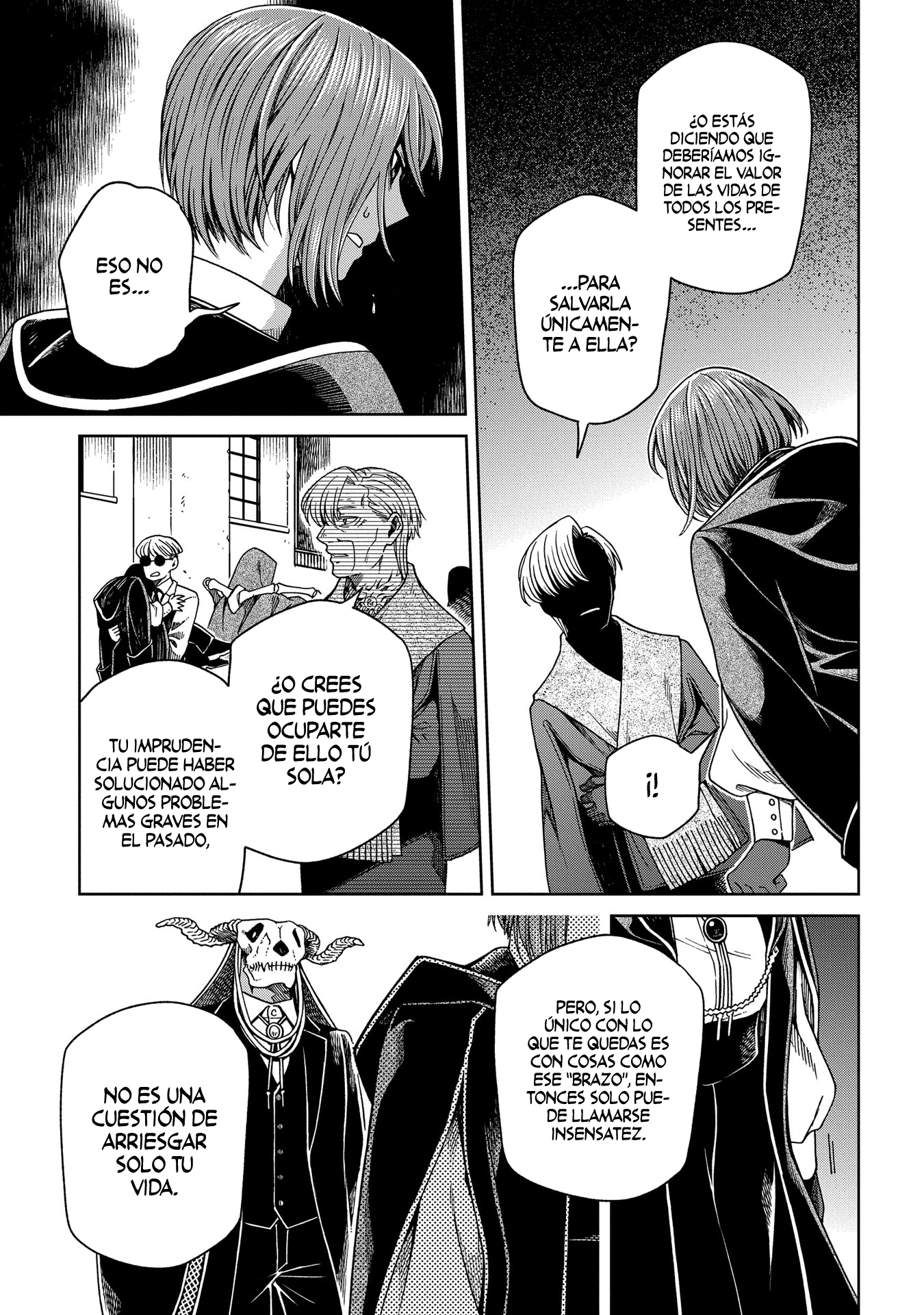 Mahou Tsukai No Yome Capitulo 81: Los eventos venideros arrojan sus sombras con anticipación III página 34