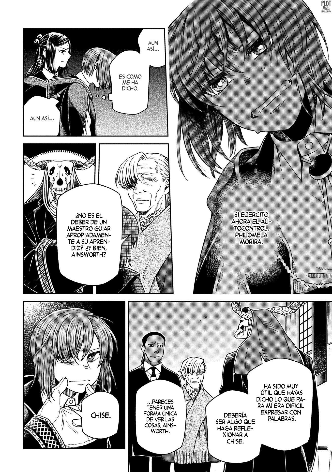 Mahou Tsukai No Yome Capitulo 81: Los eventos venideros arrojan sus sombras con anticipación III página 37
