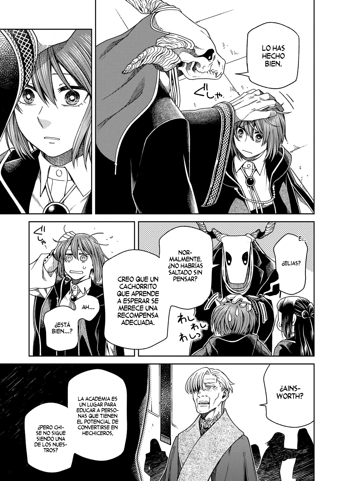 Mahou Tsukai No Yome Capitulo 81: Los eventos venideros arrojan sus sombras con anticipación III página 38