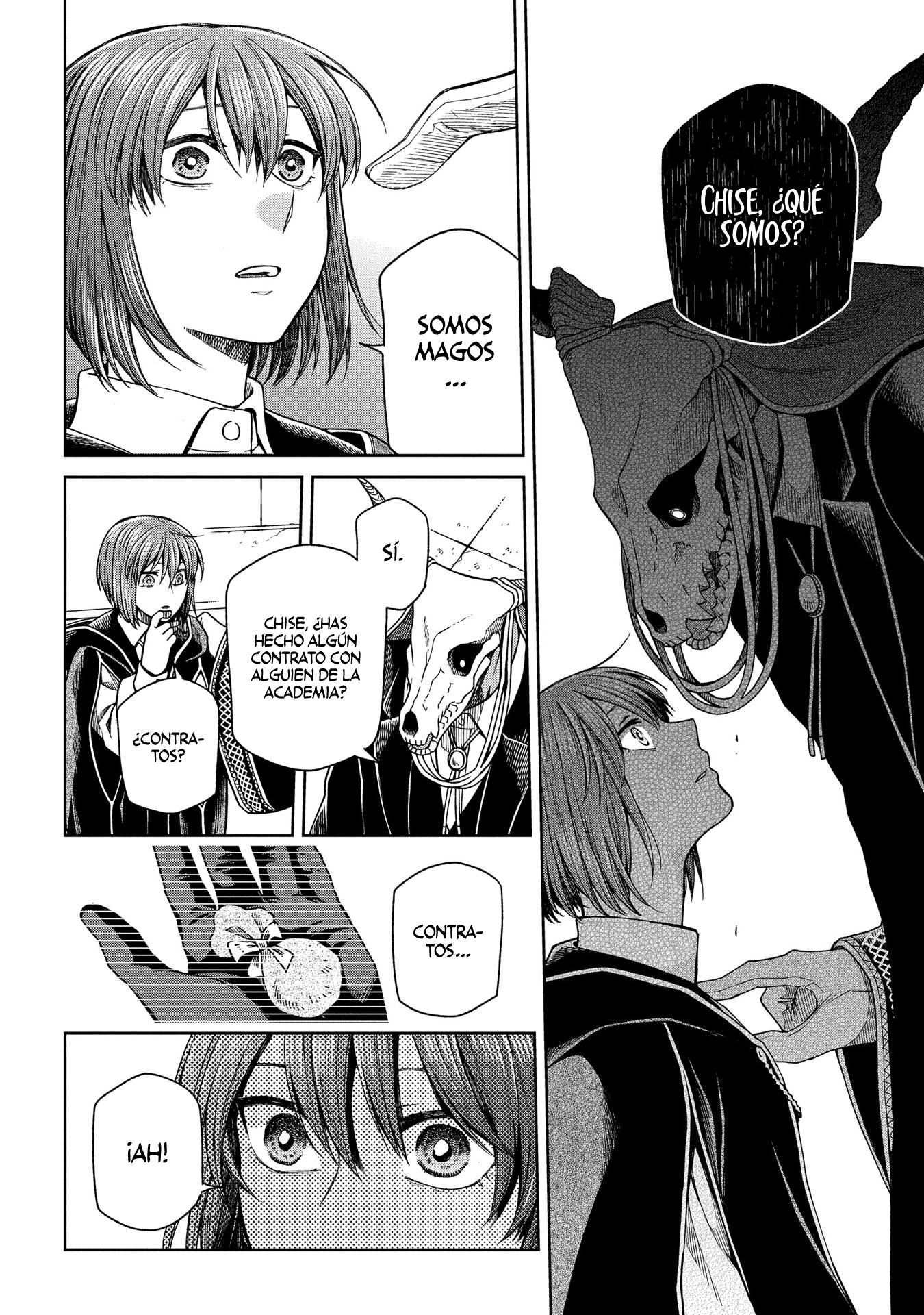 Mahou Tsukai No Yome Capitulo 81: Los eventos venideros arrojan sus sombras con anticipación III página 39