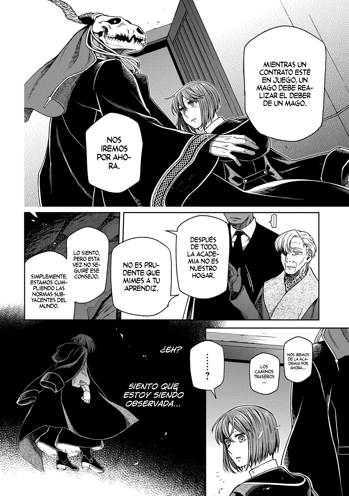 Mahou Tsukai No Yome Capitulo 81: Los eventos venideros arrojan sus sombras con anticipación III página 41