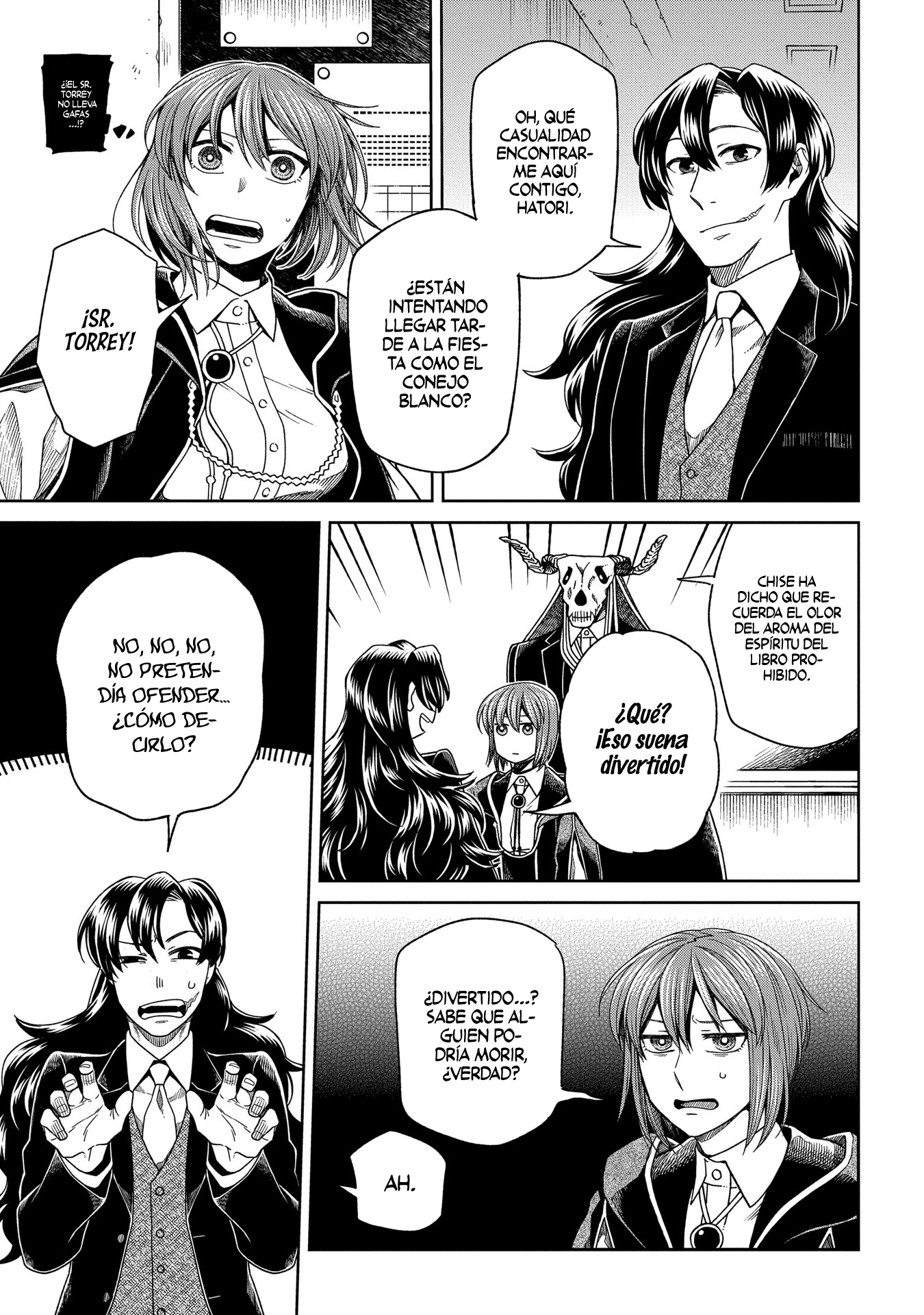 Mahou Tsukai No Yome Capitulo 81: Los eventos venideros arrojan sus sombras con anticipación III página 8