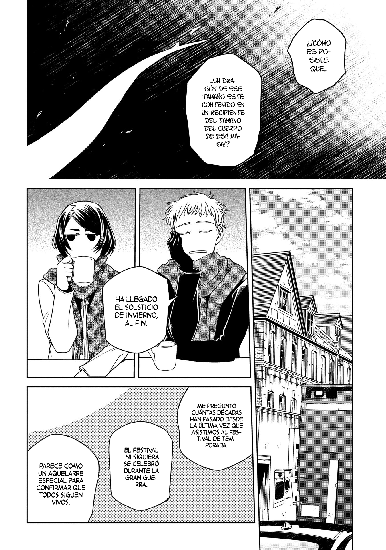 Mahou Tsukai No Yome Capitulo 82: El extremismo del hombre es la oportunidad de Dios I página 13