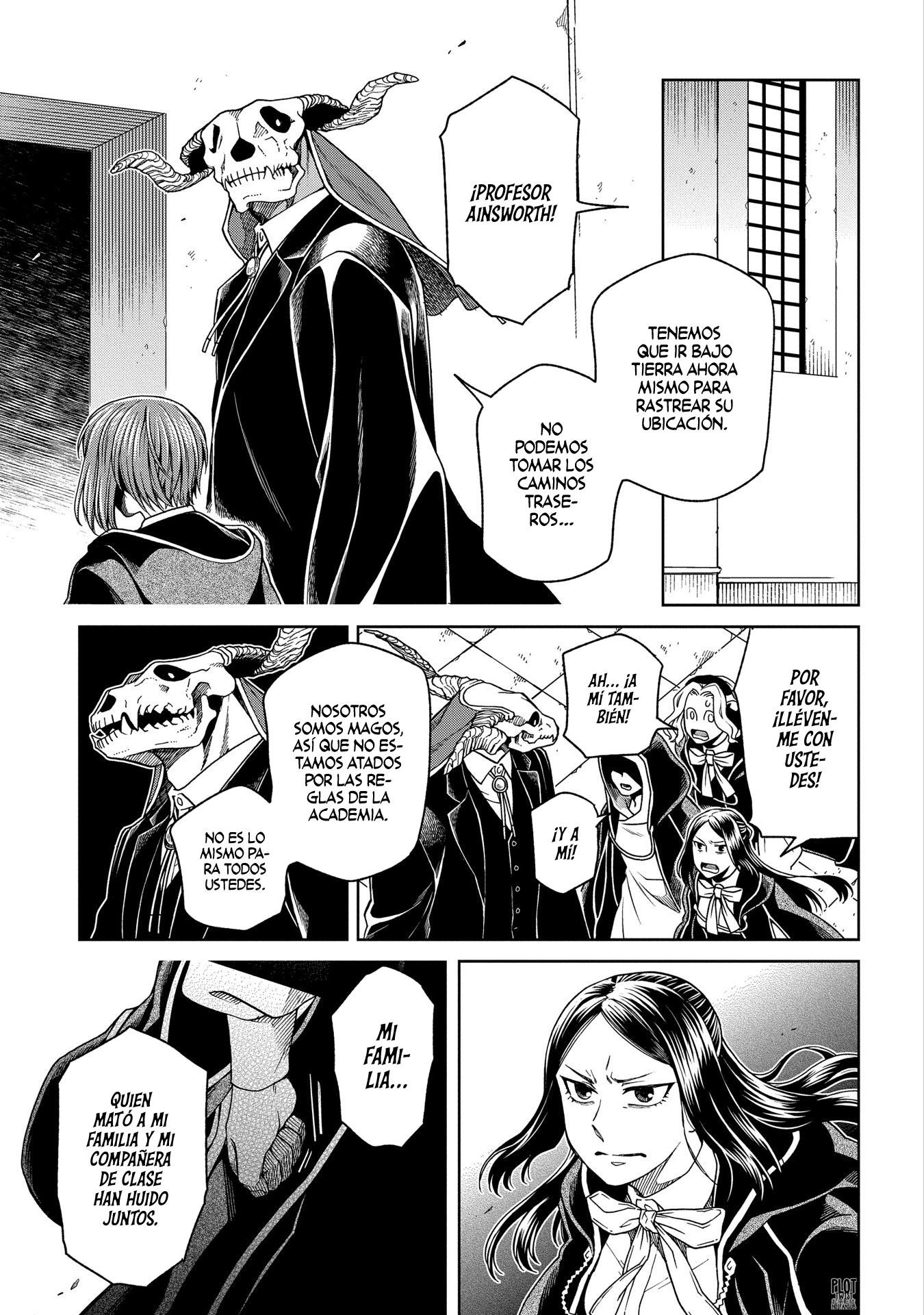 Mahou Tsukai No Yome Capitulo 82: El extremismo del hombre es la oportunidad de Dios I página 4