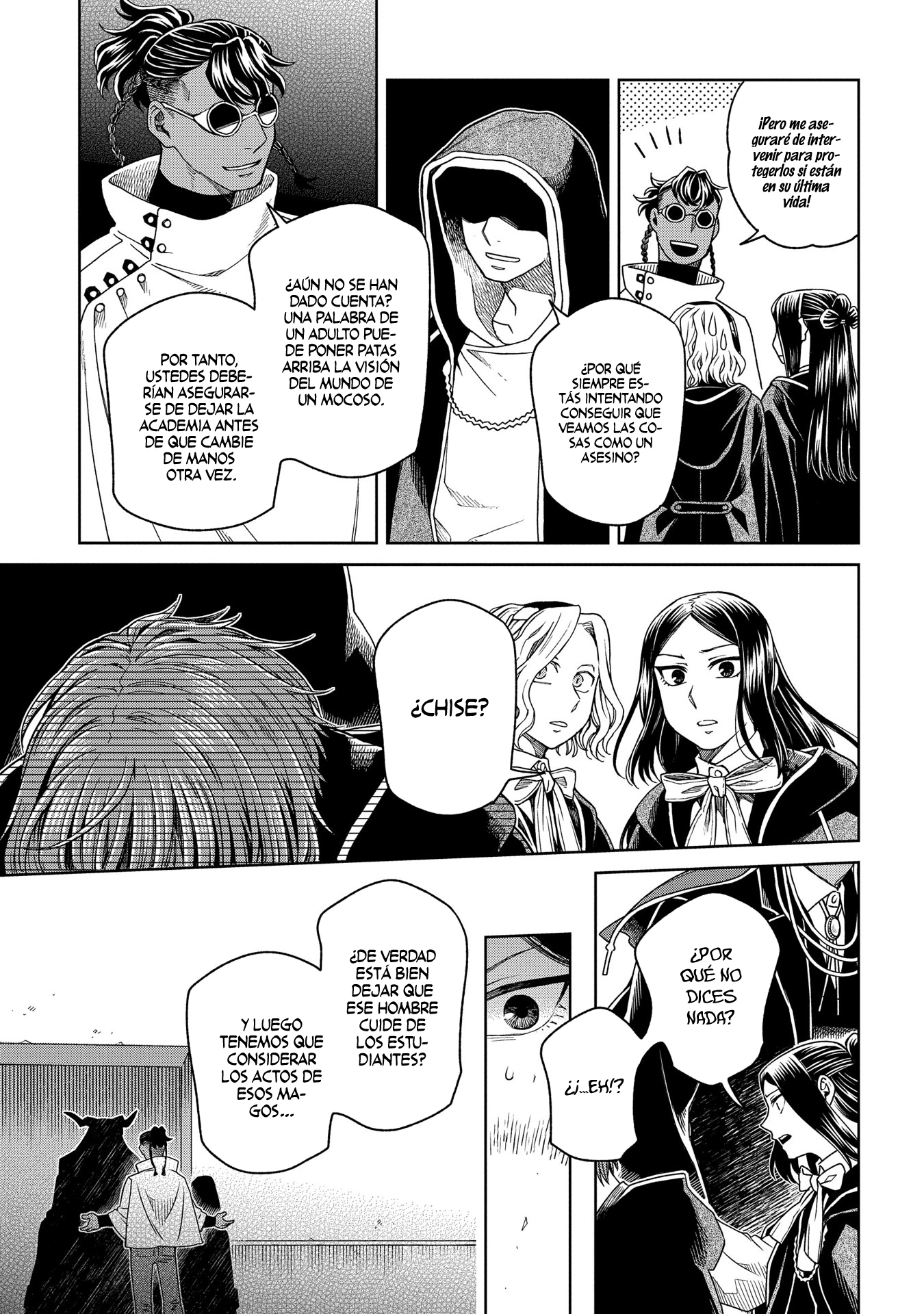 Mahou Tsukai No Yome Capitulo 82: El extremismo del hombre es la oportunidad de Dios I página 8