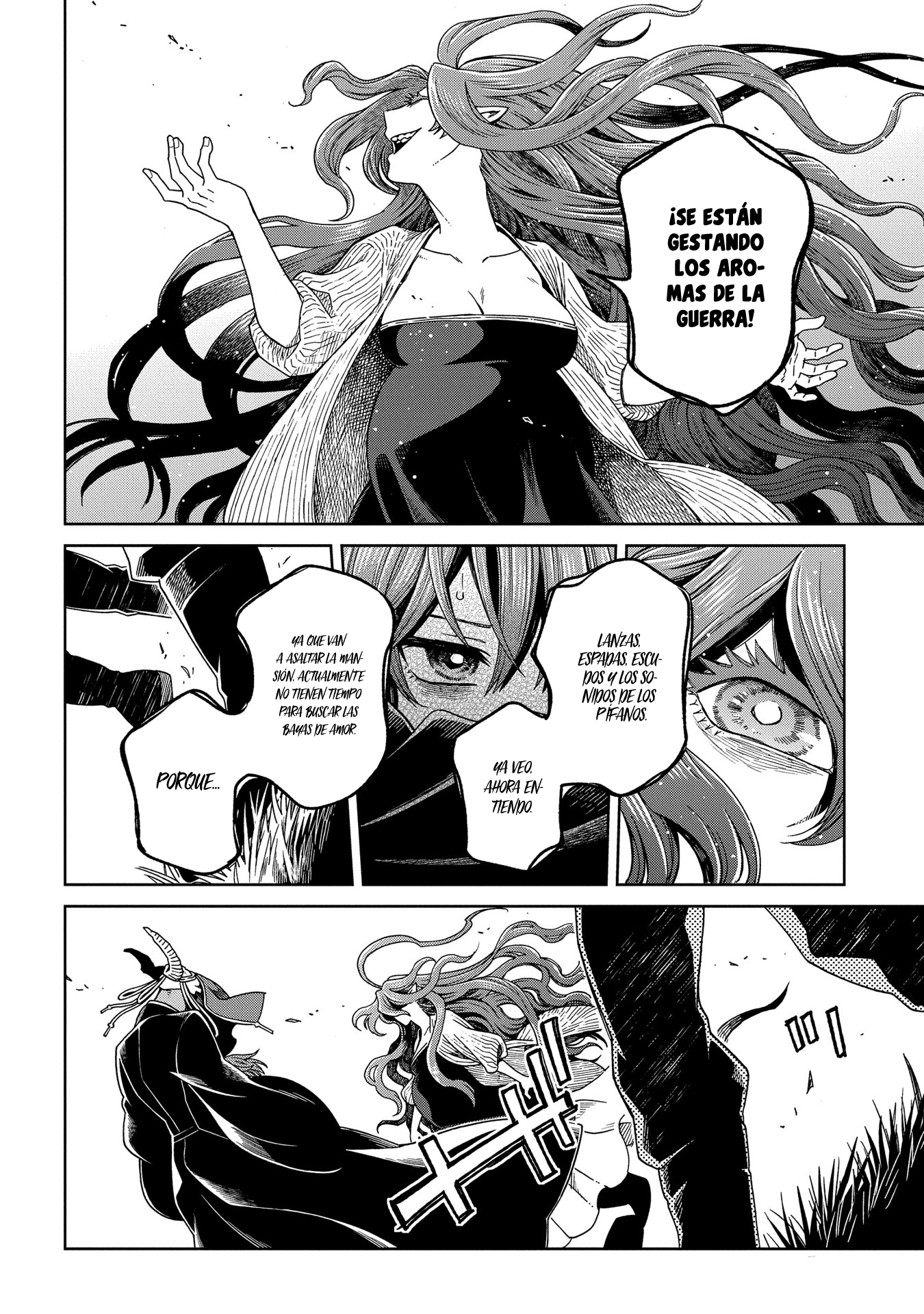 Mahou Tsukai No Yome Capitulo 84: incluso un gusano se revuelve I página 17