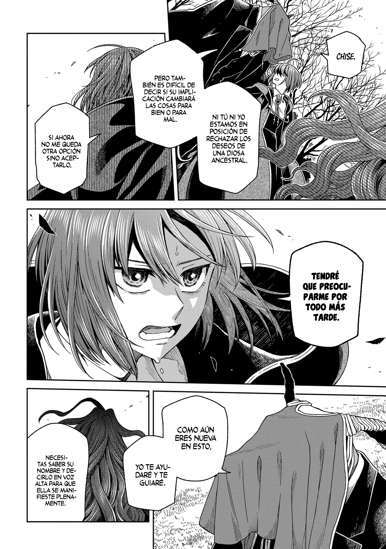 Mahou Tsukai No Yome Capitulo 84: incluso un gusano se revuelve I página 21