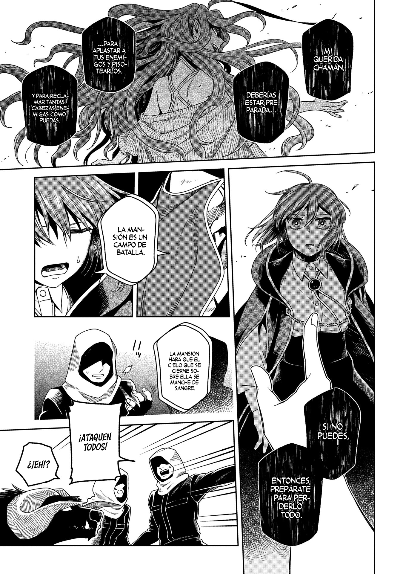 Mahou Tsukai No Yome Capitulo 84: incluso un gusano se revuelve I página 22