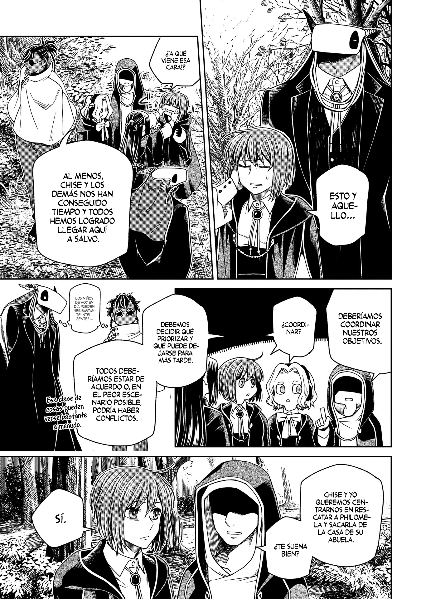 Mahou Tsukai No Yome Capitulo 84: incluso un gusano se revuelve I página 31