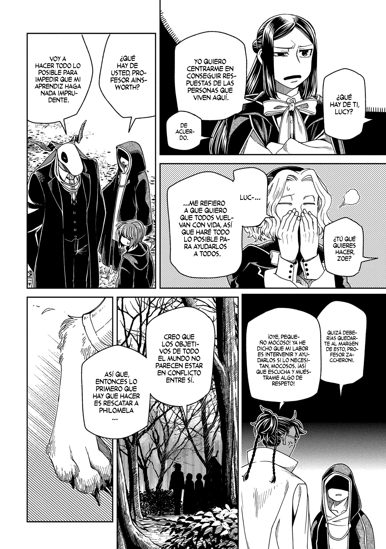 Mahou Tsukai No Yome Capitulo 84: incluso un gusano se revuelve I página 32