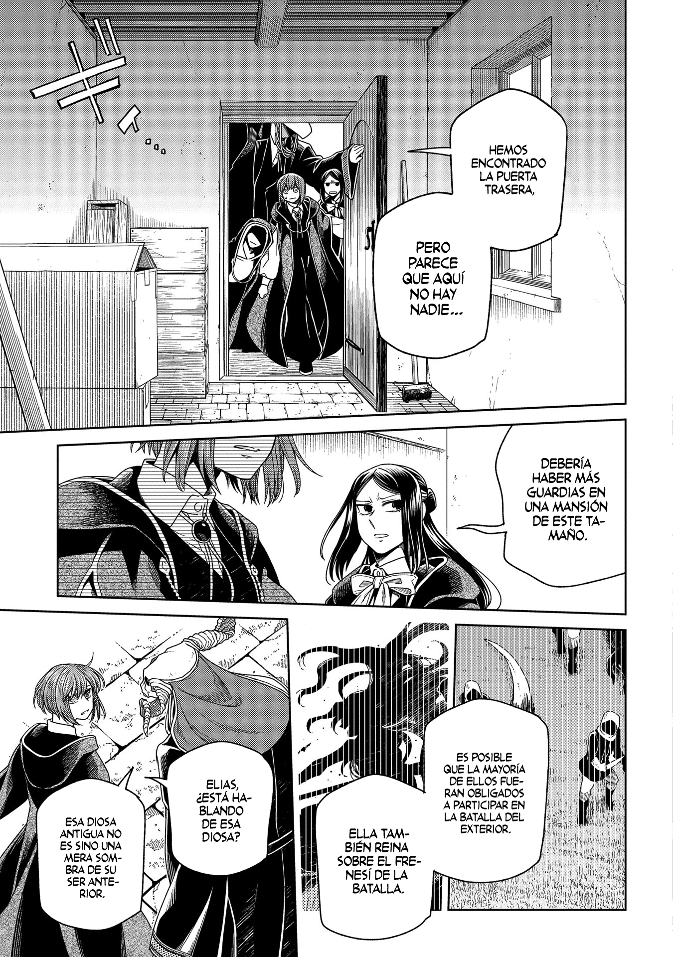 Mahou Tsukai No Yome Capitulo 85: incluso un gusano se revuelve II página 21