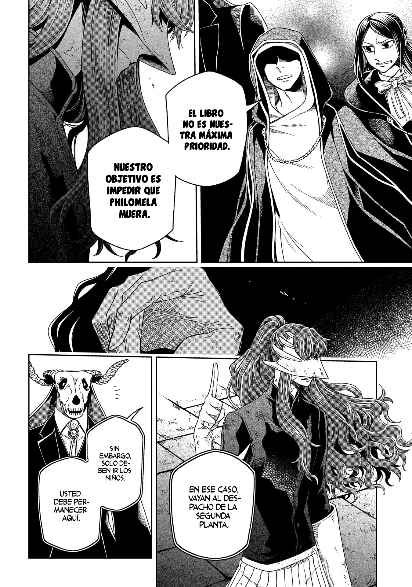 Mahou Tsukai No Yome Capitulo 85: incluso un gusano se revuelve II página 24