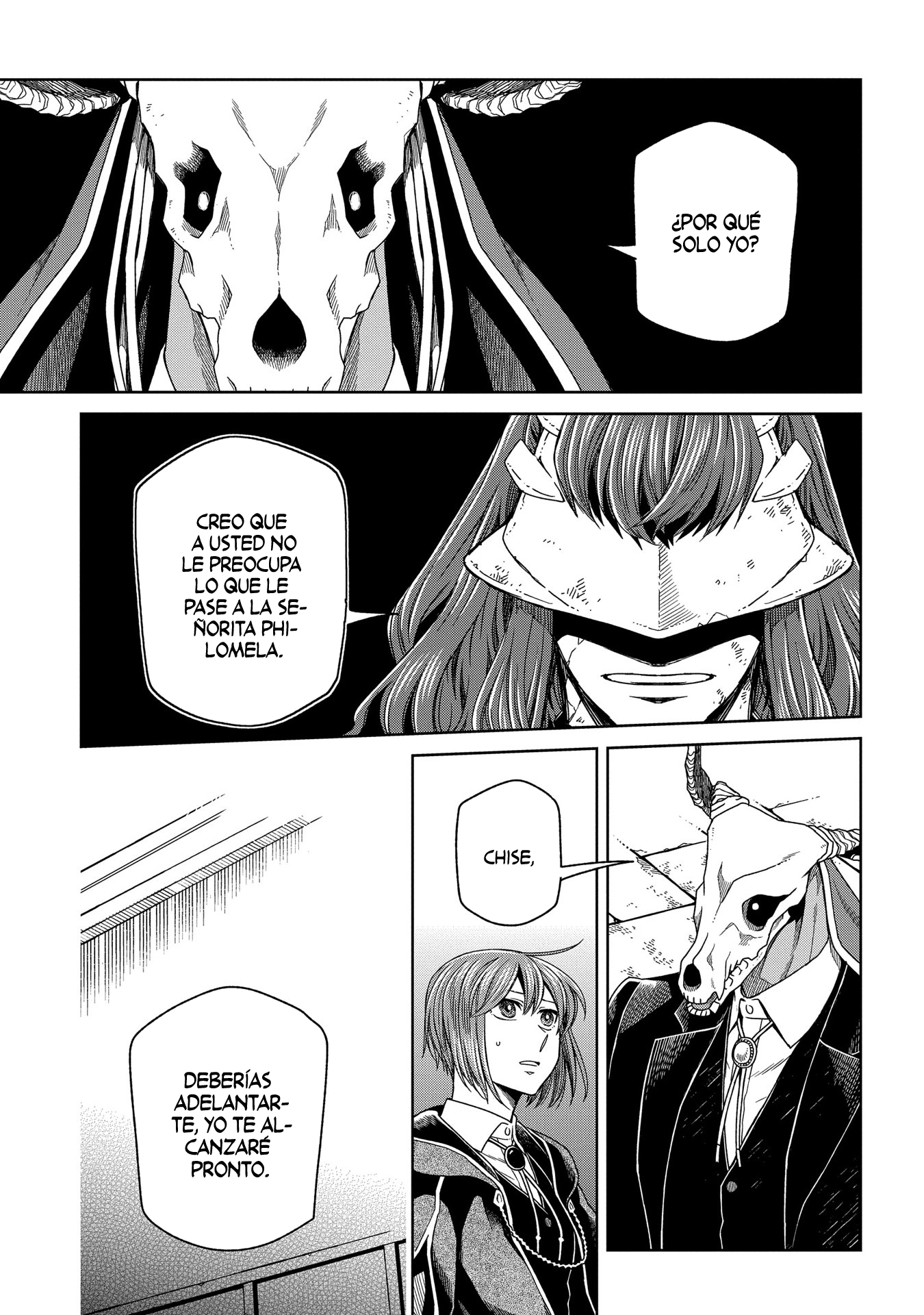 Mahou Tsukai No Yome Capitulo 85: incluso un gusano se revuelve II página 25