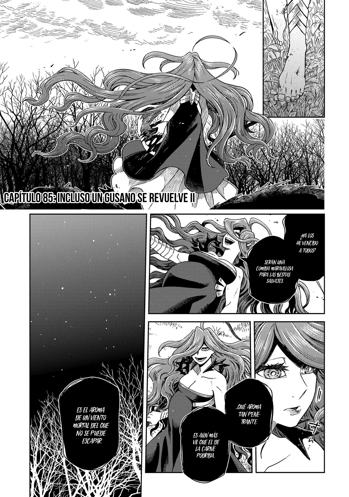 Mahou Tsukai No Yome Capitulo 85: incluso un gusano se revuelve II página 3