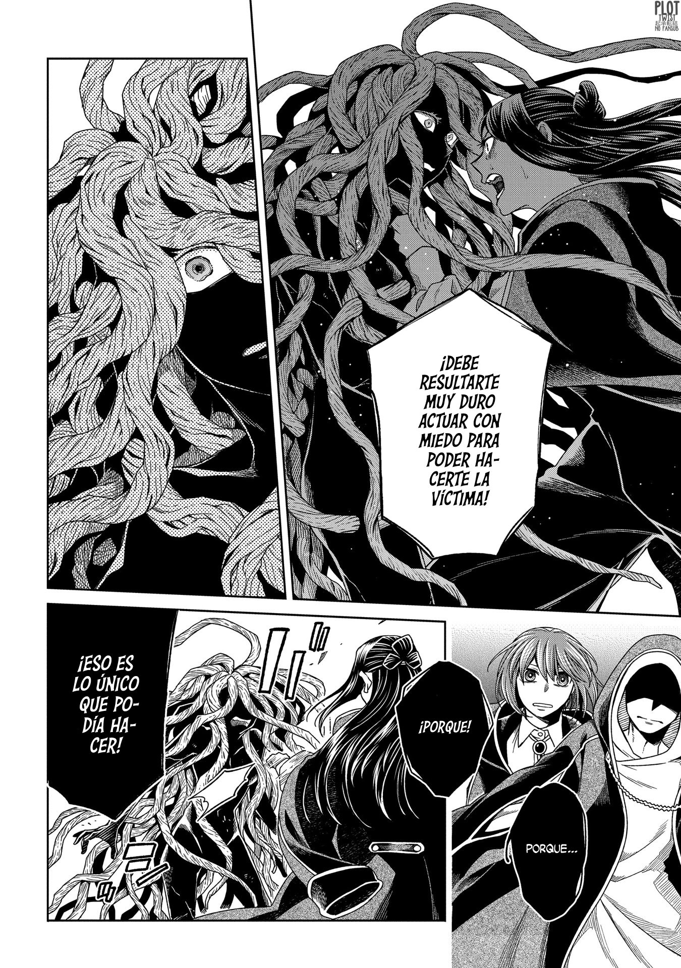 Mahou Tsukai No Yome Capitulo 85: incluso un gusano se revuelve II página 34