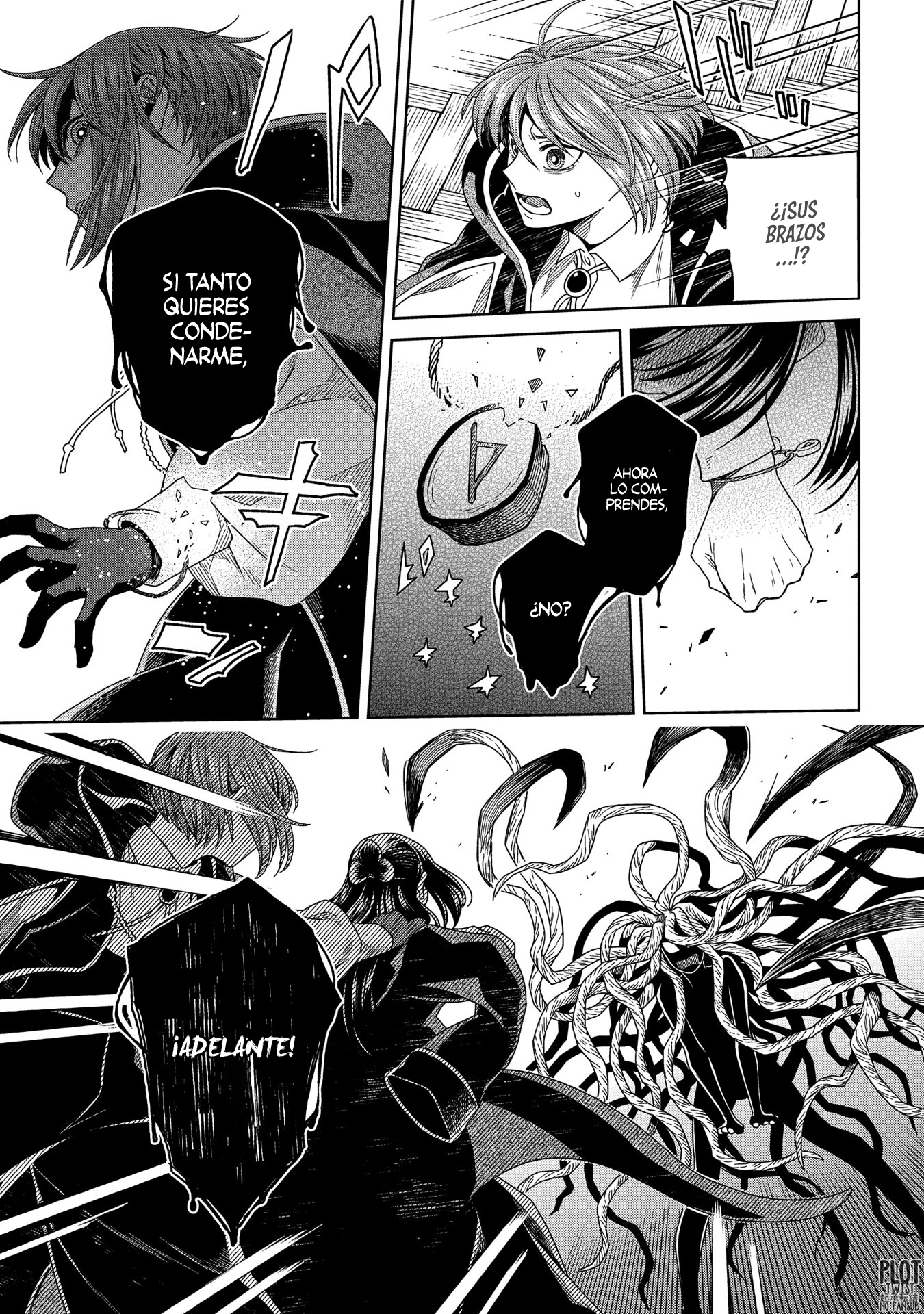 Mahou Tsukai No Yome Capitulo 85: incluso un gusano se revuelve II página 37