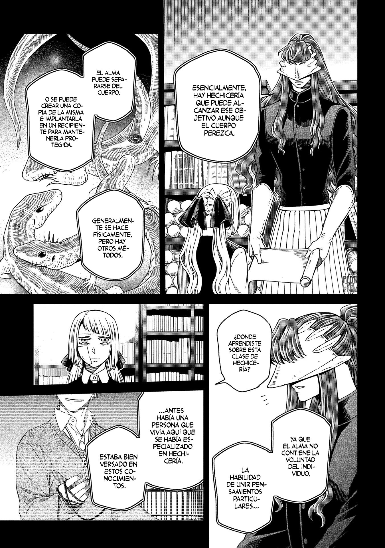 Mahou Tsukai No Yome Capitulo 85: incluso un gusano se revuelve II página 7