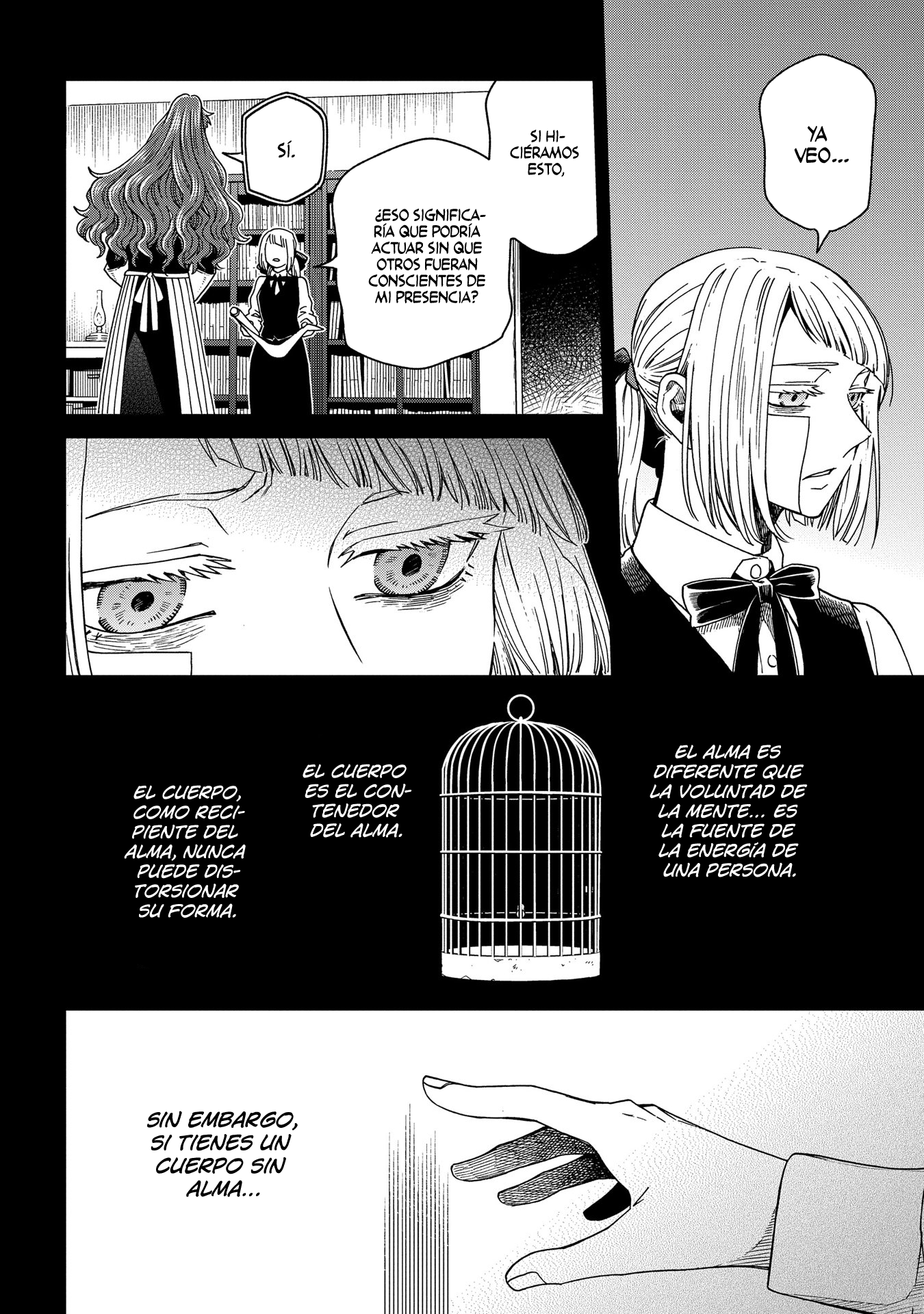 Mahou Tsukai No Yome Capitulo 85: incluso un gusano se revuelve II página 8
