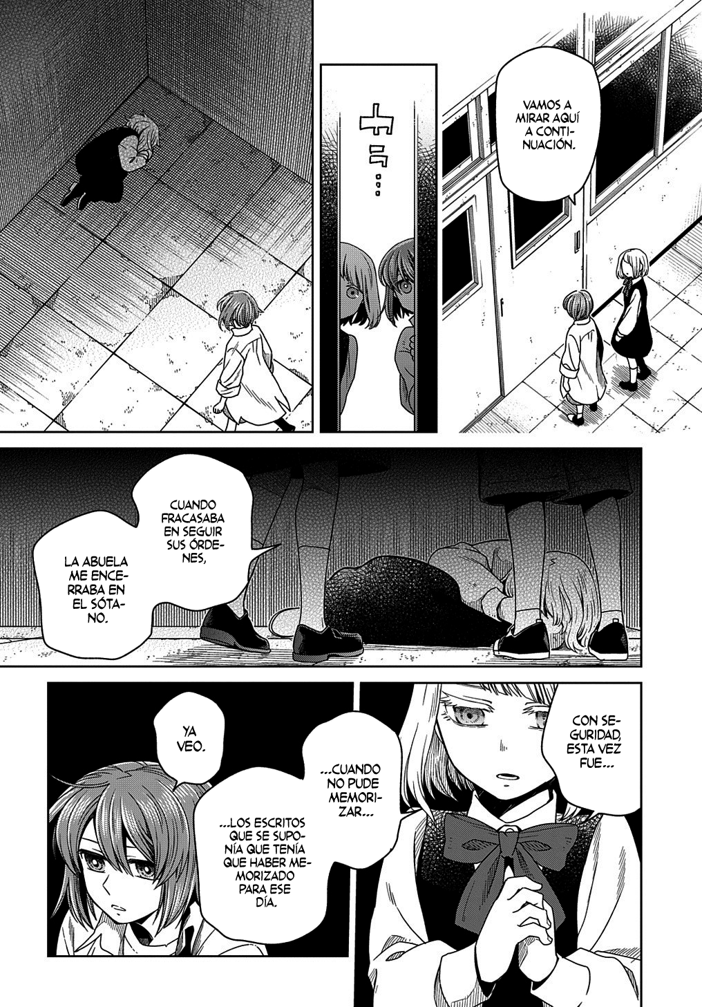 Mahou Tsukai No Yome Capitulo 86: el gato escaldado, del agua fría huye I página 11