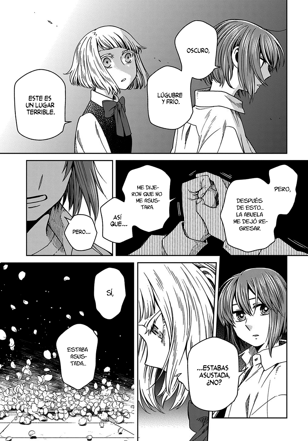 Mahou Tsukai No Yome Capitulo 86: el gato escaldado, del agua fría huye I página 12