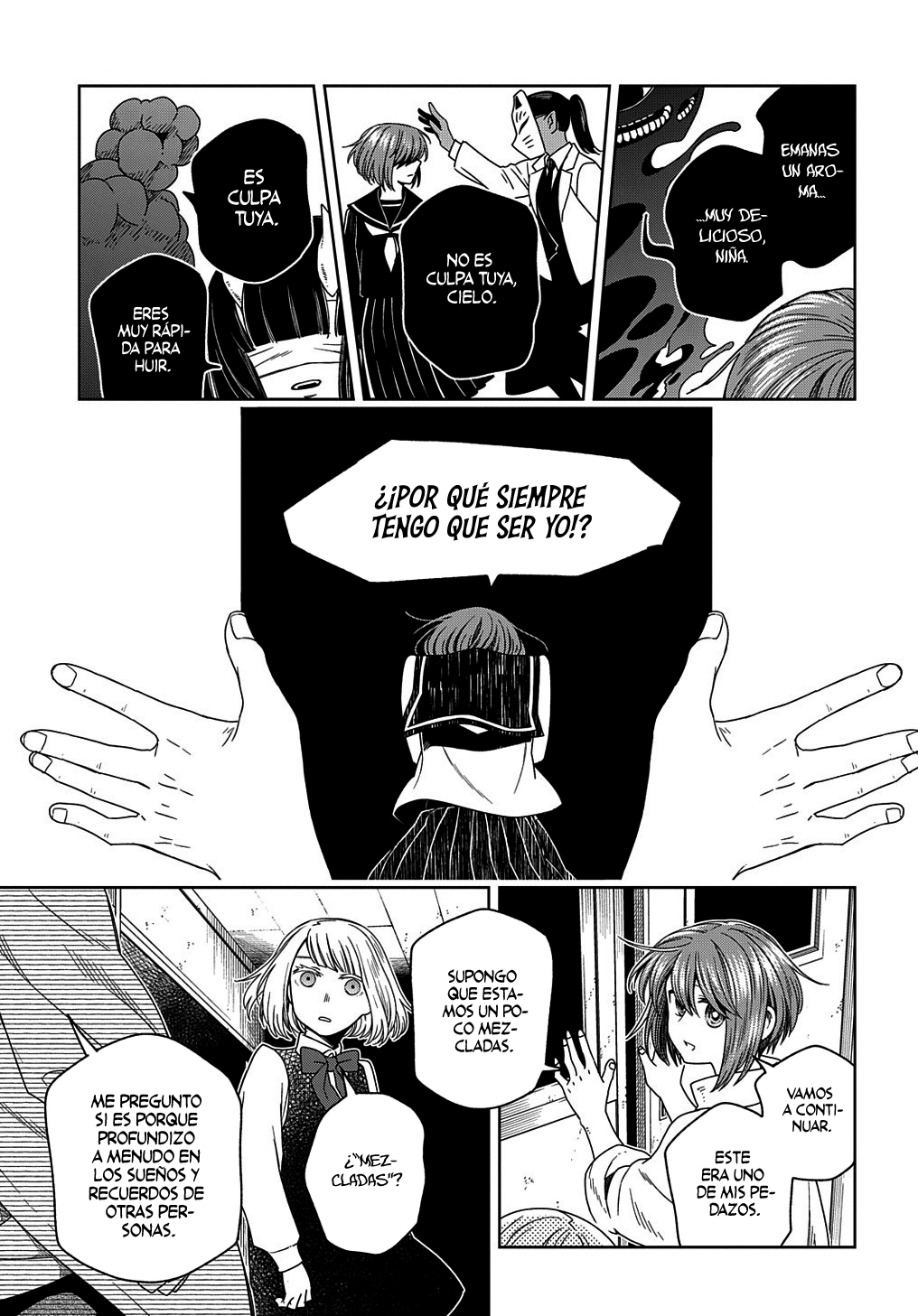 Mahou Tsukai No Yome Capitulo 86: el gato escaldado, del agua fría huye I página 14
