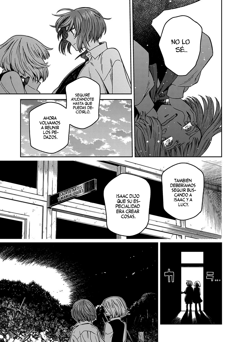 Mahou Tsukai No Yome Capitulo 86: el gato escaldado, del agua fría huye I página 22