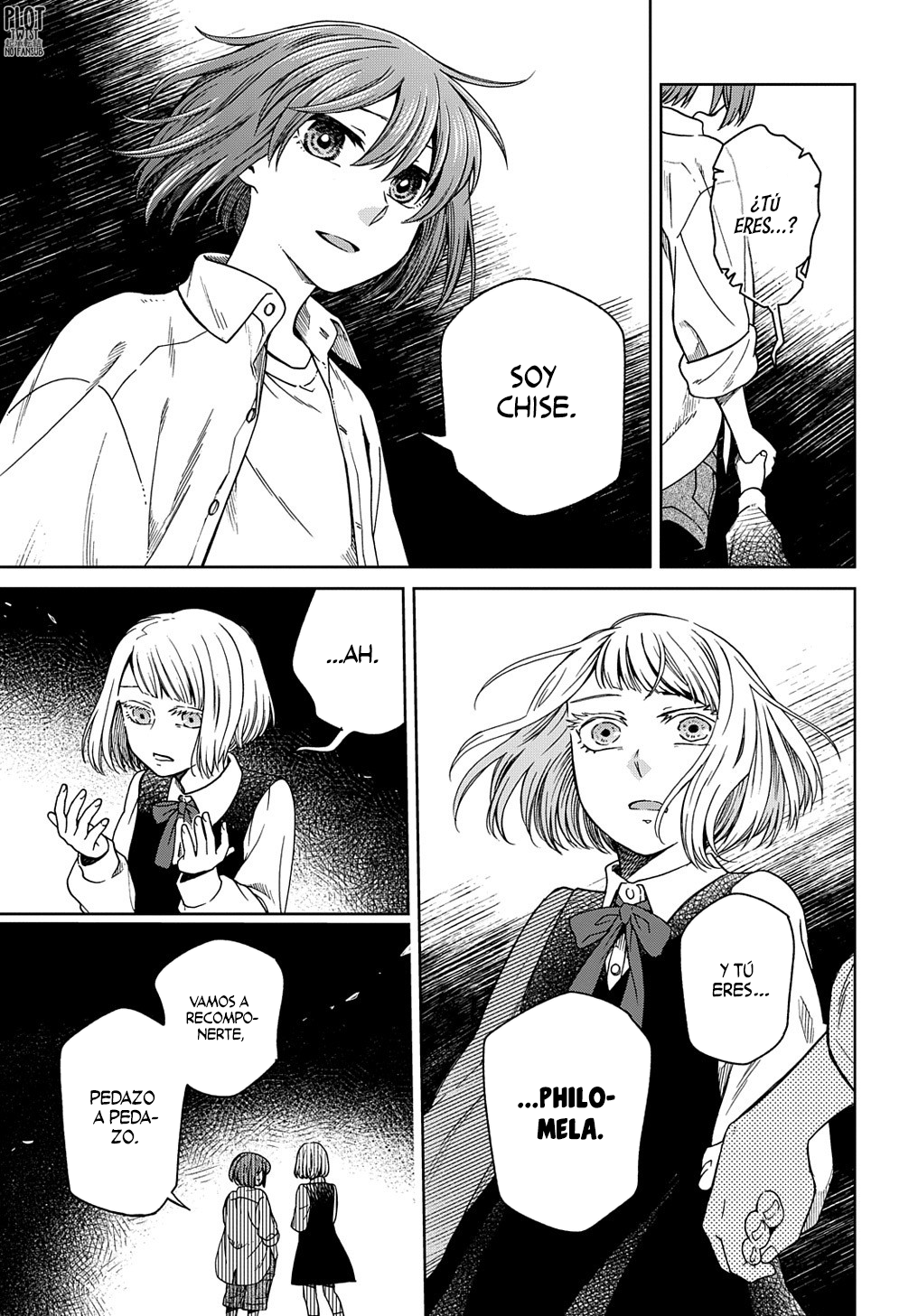 Mahou Tsukai No Yome Capitulo 86: el gato escaldado, del agua fría huye I página 8