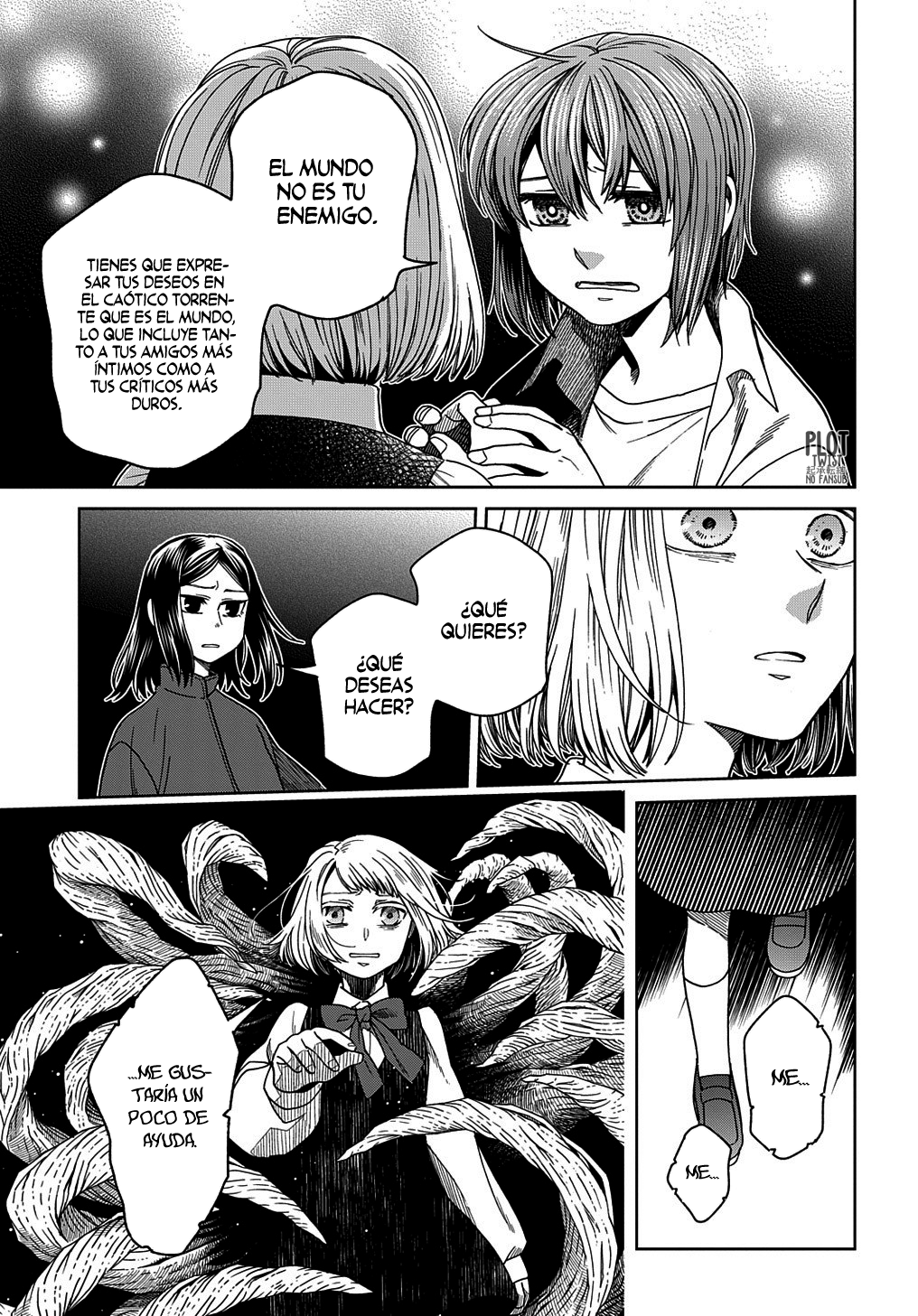 Mahou Tsukai No Yome Capitulo 87: el gato escaldado, del agua fría huye II página 12
