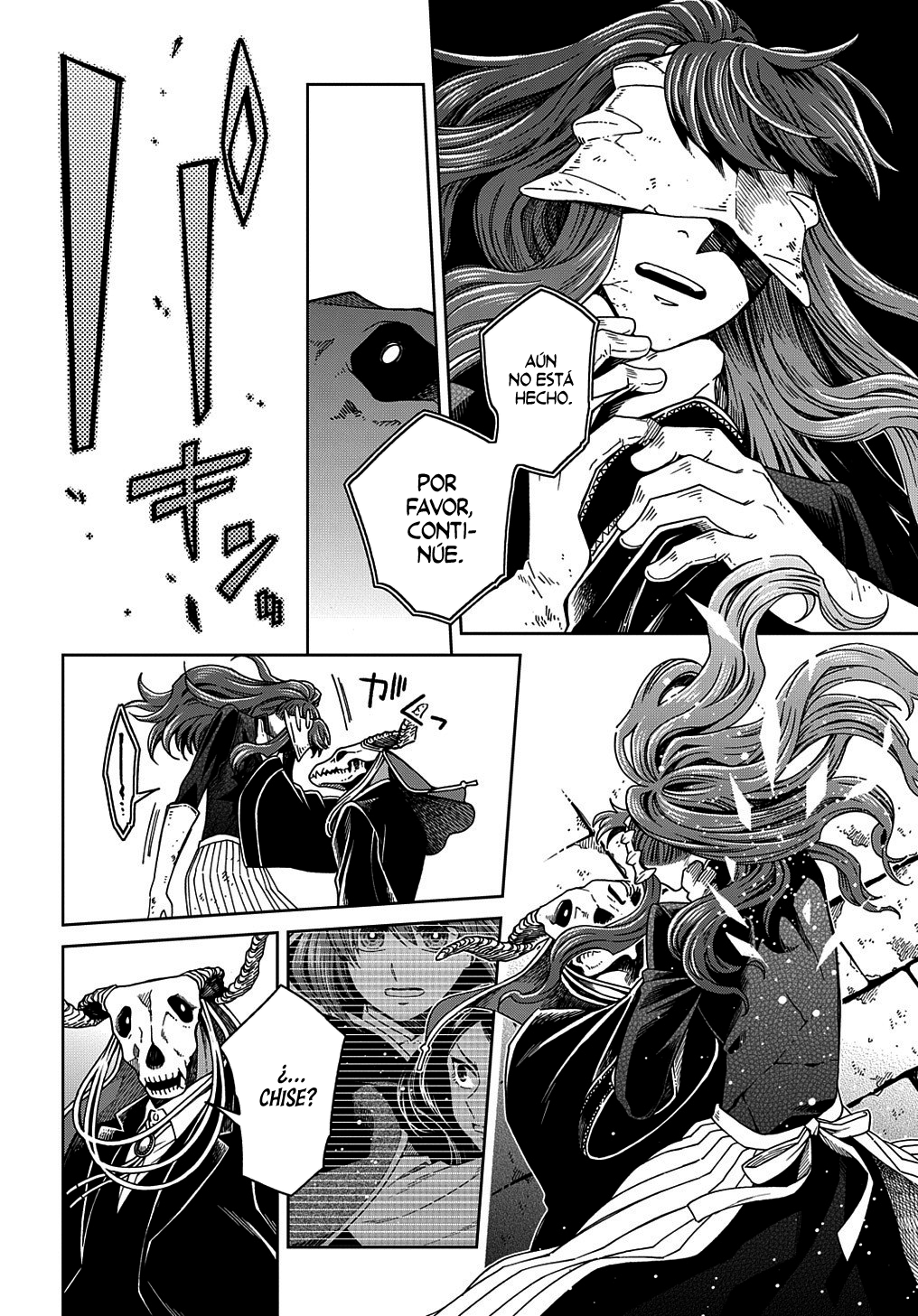 Mahou Tsukai No Yome Capitulo 87: el gato escaldado, del agua fría huye II página 17