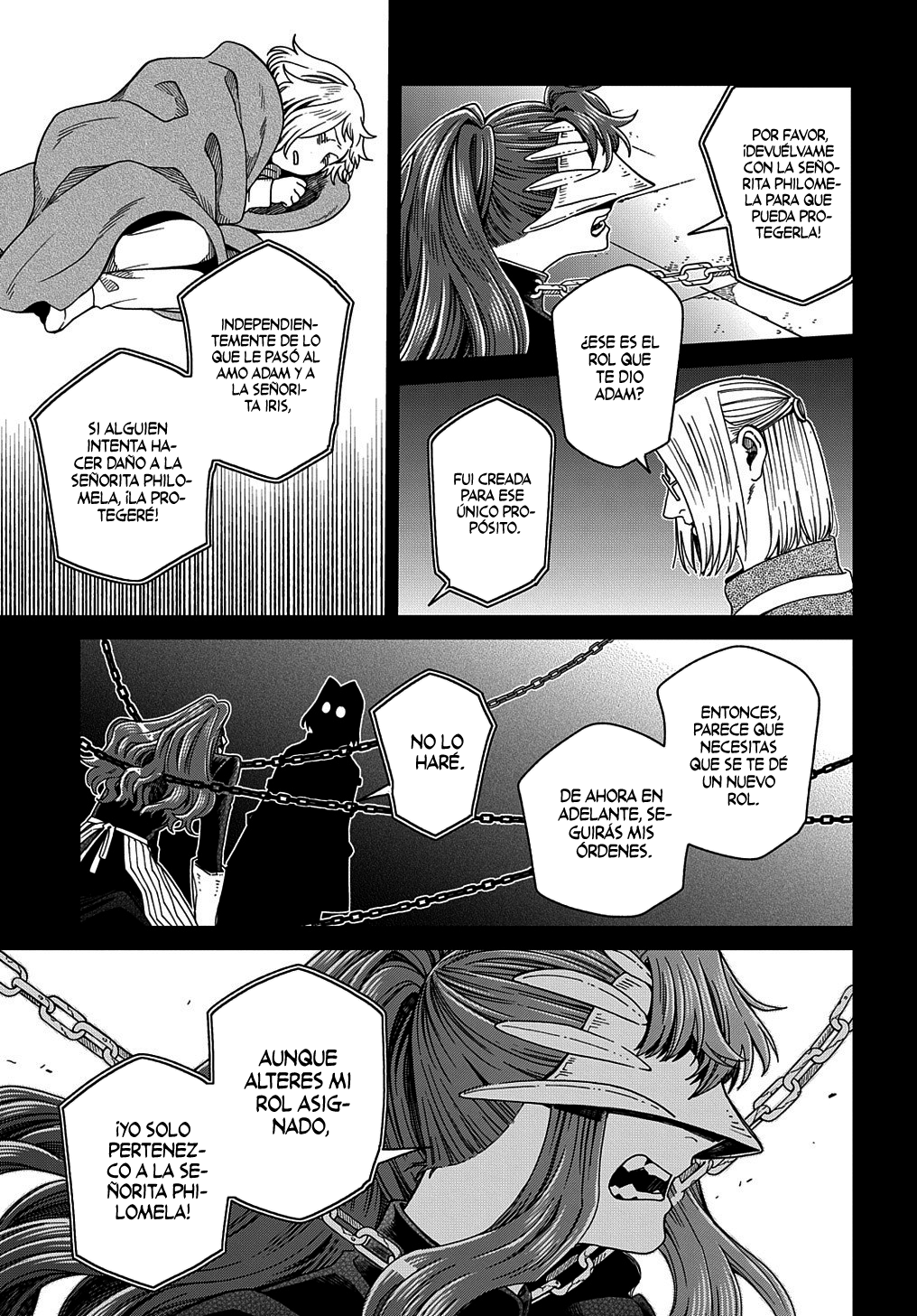 Mahou Tsukai No Yome Capitulo 87: el gato escaldado, del agua fría huye II página 20